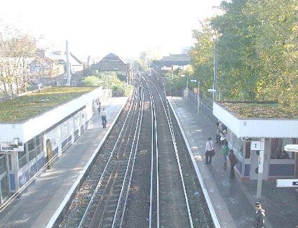 Hackney Central Train Station, London
